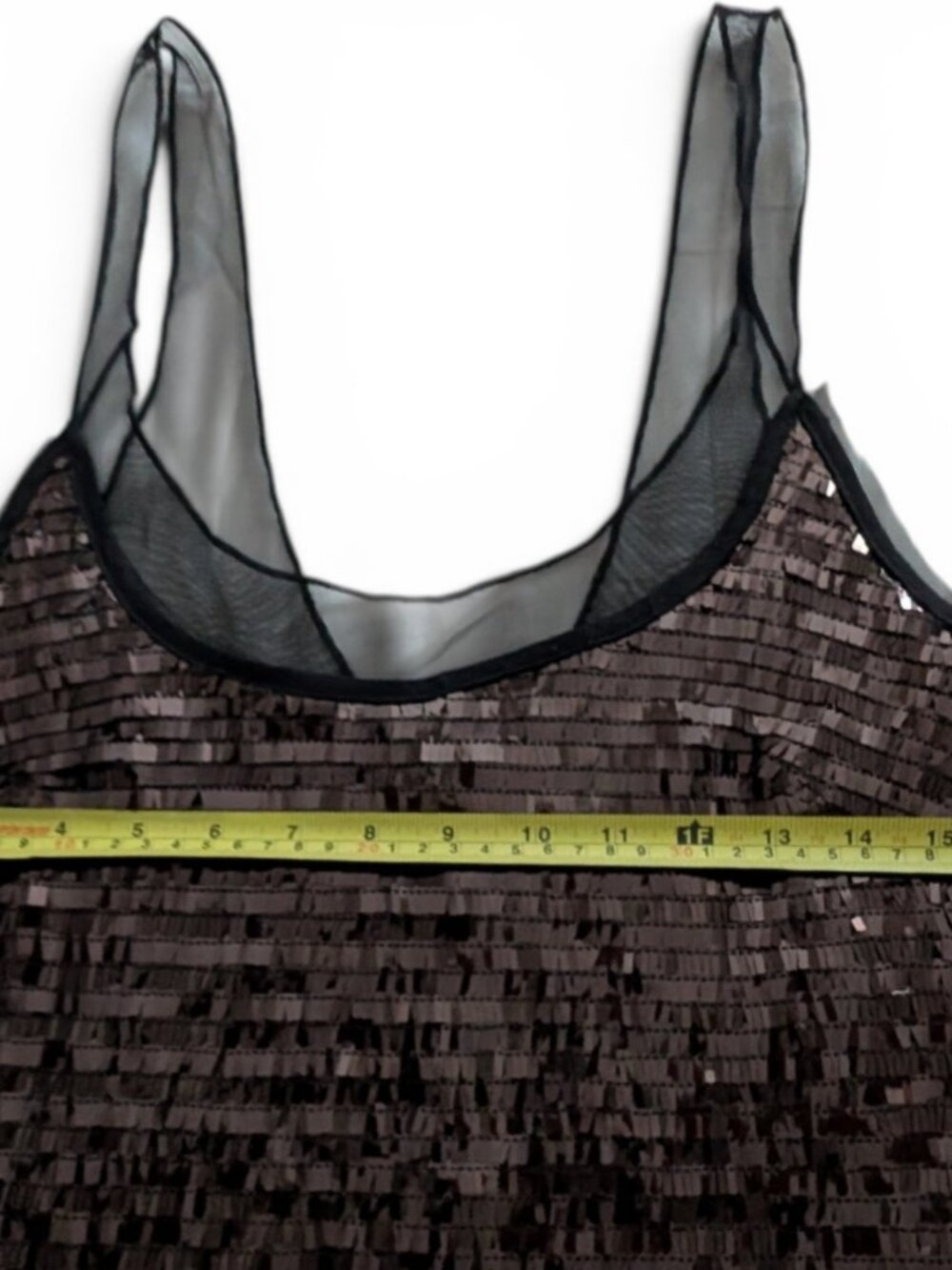 Free People Sequin Mini Dress Size M Black NWOT - Picture 9 of 9